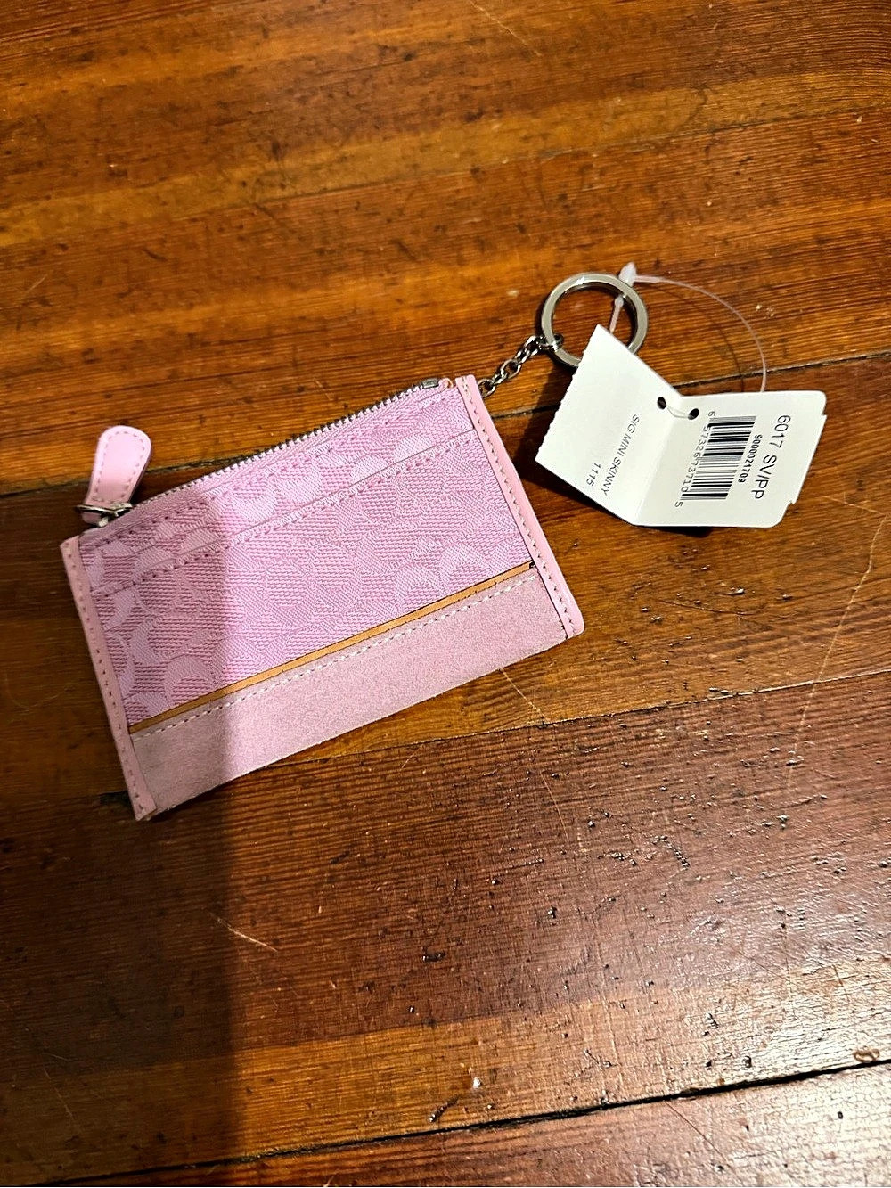 Coach Signature Mini Skinny and Pink Mini Bag - Picture 2 of 3